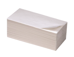 Бумажные листовые полотенца  V сложение, 2 слоя. Premium