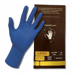 Перчатки "Safe&Care" High Risk DL 215, Упаковка 50шт.